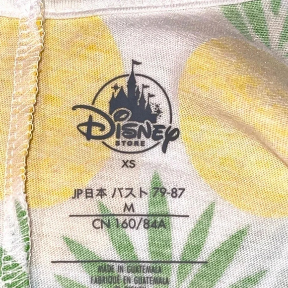 DISNEY Store Minnie Mouse and Pineapple print tank - Picture 4 of 8